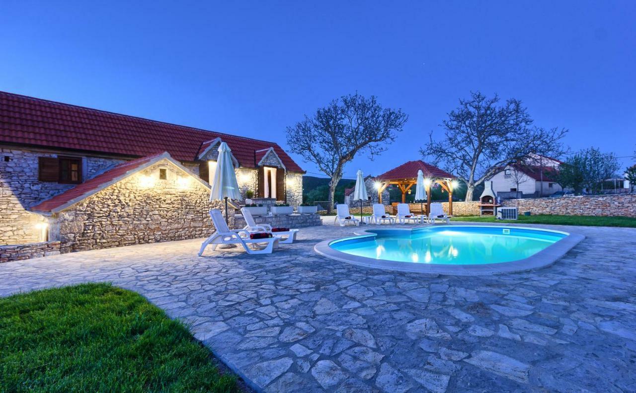 Dalmatia Stone House Vendégház Biorine Kültér fotó